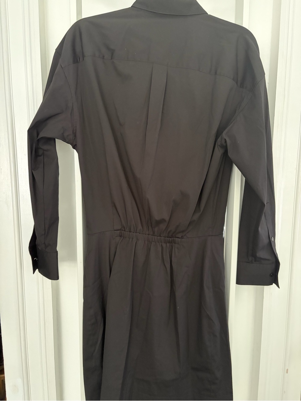 Theory Fitted Shirt Dress in Good Cotton Size 4 - Picture 7 of 7